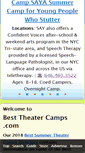 Mobile Screenshot of besttheatercamps.com